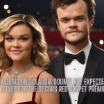 In 2024, Jack Quaid and Claudia Doumit are expected to show up in style for the Oscars Red Carpet Premiere